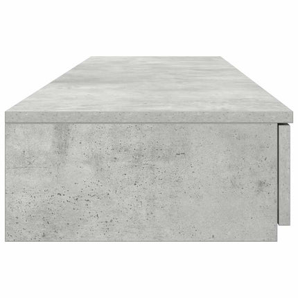 Sänglådor Betonggrå 160 x 36,5 x 16,5 cm Konstruerat trä