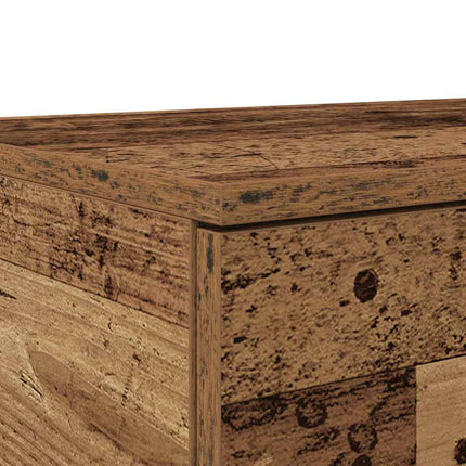 Sänglådor Gammalt trä 160 x 36,5 x 16,5 cm Konstruerat trä