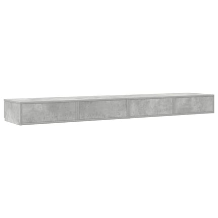 Sänglådor Betonggrå 180 x 36,5 x 16,5 cm Konstruerat trä