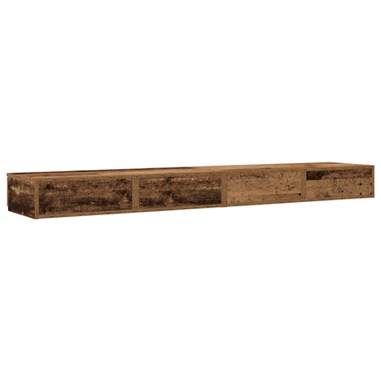 Sänglådor Gammalt trä 180 x 36,5 x 16,5 cm Konstruerat trä