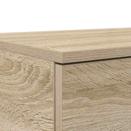 Sänglådor Sonoma-ek 135 x 36,5 x 16,5 cm Konstruerat trä