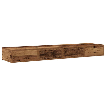 Sänglådor Gammalt trä 135 x 36,5 x 16,5 cm Konstruerat trä