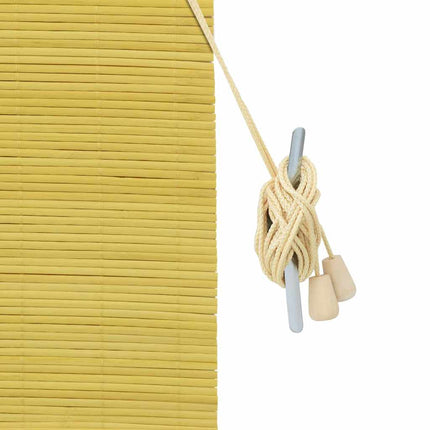Rullgardin Gul 60 x 160 cm Bambu