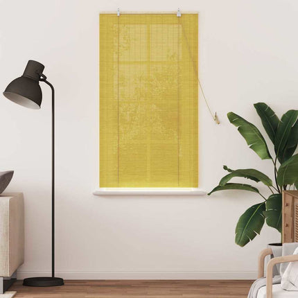 Rullgardin Gul 80 x 160 cm Bambu
