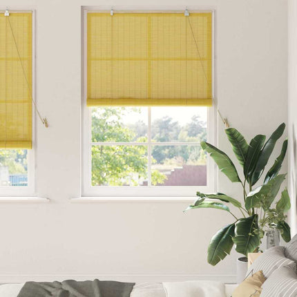 Rullgardin Gul 100 x 220 cm Bambu