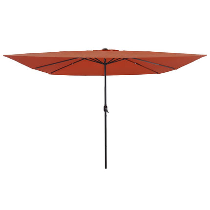 Trädgårdsparasol Terracotta 295 x 295 x 245 cm