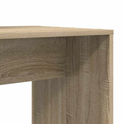 Skrivbord Sonoma-ek 138,5 x 55 x 143 cm Konstruerat trä