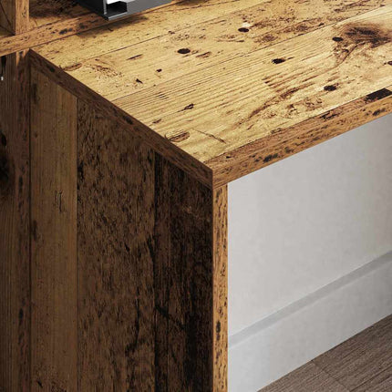 Skrivbord Gammalt trä 138,5 x 55 x 143 cm Konstruerat trä