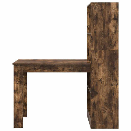 Skrivbord Rökt ek 122 x 67 x 145 cm Konstruerat trä