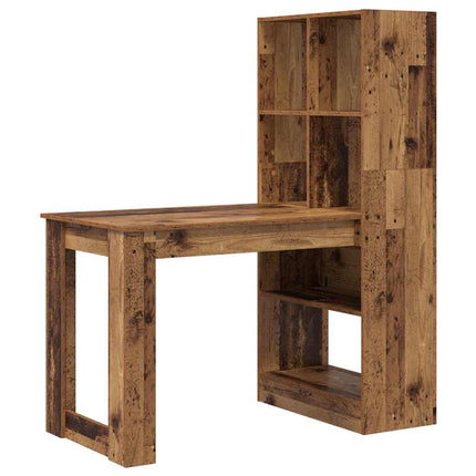 Skrivbord Gammalt trä 122 x 67 x 145 cm Konstruerat trä