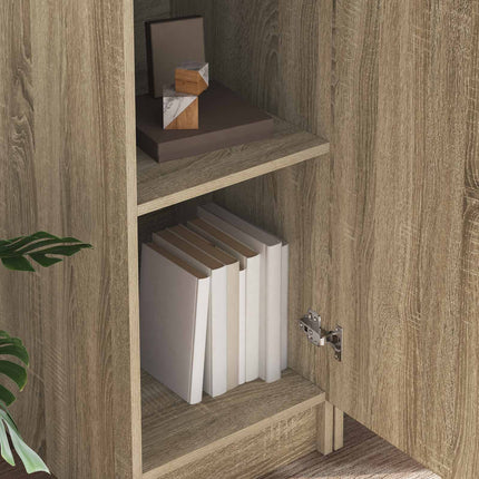 Skrivbord Sonoma-ek 113.5 x 39 x 168 cm 2 st