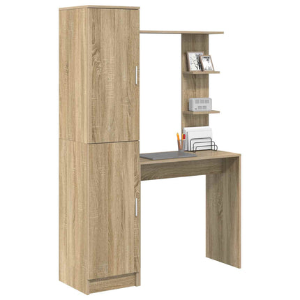 Skrivbord 2 pcs Sonoma-ek