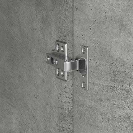 Skrivbord 2 pcs Betonggrå