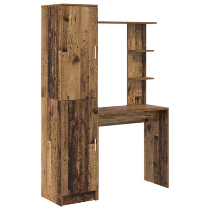 Skrivbord Gammalt trä 113.5 x 39 x 168 cm 2 st