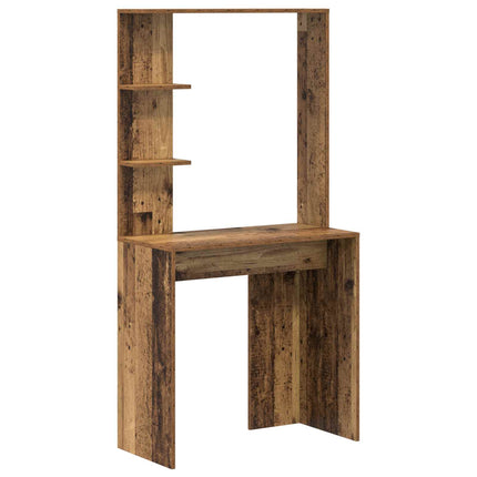 Skrivbord Gammalt trä 113.5 x 39 x 168 cm 2 st