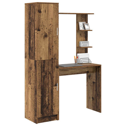 Skrivbord Gammalt trä 113.5 x 39 x 168 cm 2 st