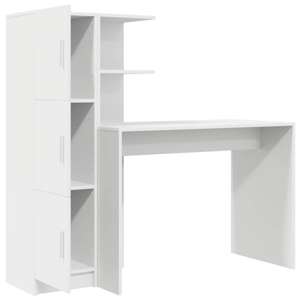 Skrivbord 2 pcs Vit
