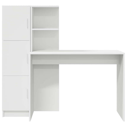 Skrivbord 2 pcs Vit