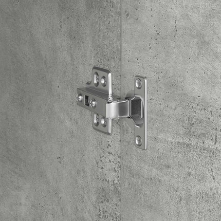 Skrivbord 2 pcs Betonggrå