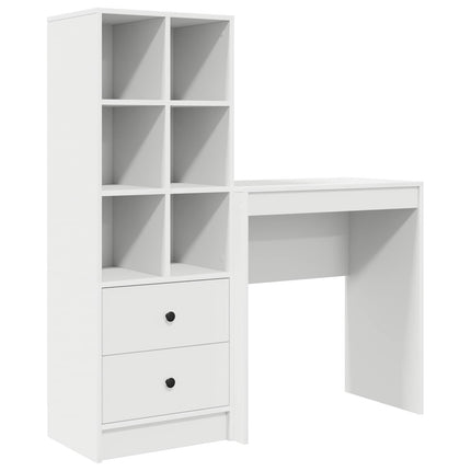 Skrivbord Vit 115,5 x 40 x 127 cm 2 st