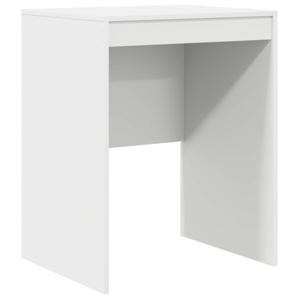 Skrivbord med låda med hylla med lagring 2 pcs Vit
