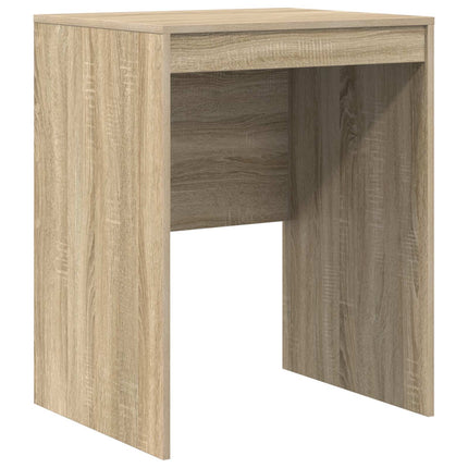 Skrivbord med låda med hylla med lagring 2 pcs Sonoma-ek