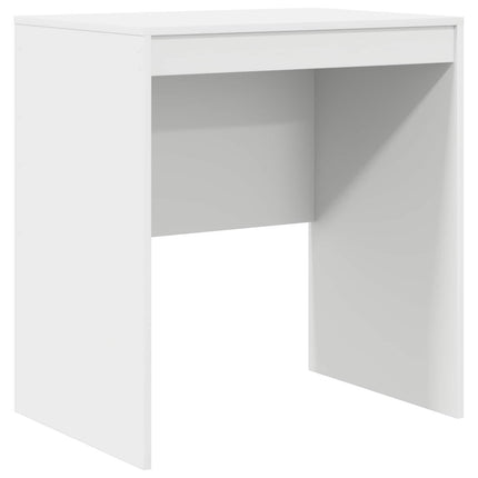 Skrivbord med låda med hylla med lagring 2 pcs Vit