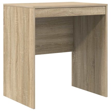 Skrivbord med låda med hylla med lagring 2 pcs Sonoma-ek