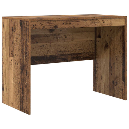 Skrivbord med låda 2 pcs Gammalt trä