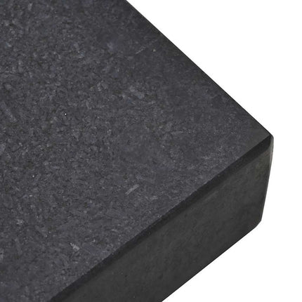 Parasollfot Svart 45 x 25 x 45 cm Granit