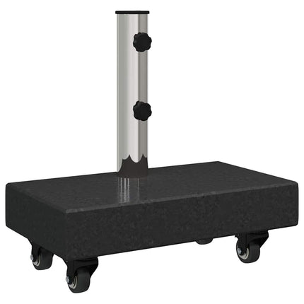 Parasollfot Svart 45 x 25 x 45 cm Granit
