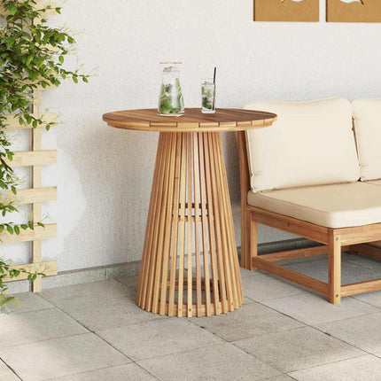 Sidobord Brun 70 x 70 x 75 cm Massivt teakträ