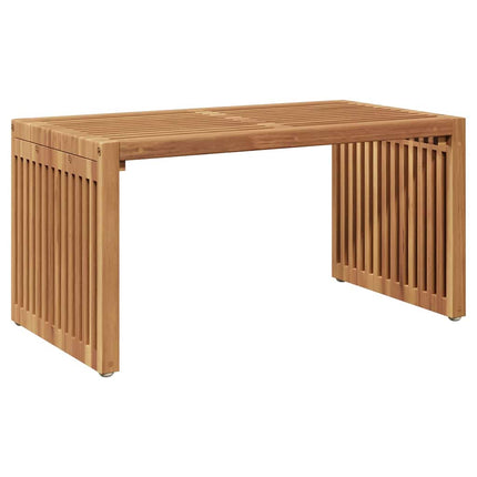 Trädgårds Sidobord Brun 70 x 37,5 x 35,5 cm Massivt teakträ