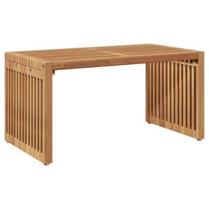 Trädgårds Sidobord Brun 70 x 37,5 x 35,5 cm Massivt teakträ