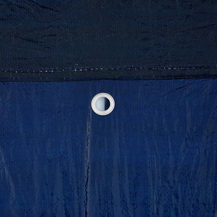 Partytält Blå 400 x 400 x 266 cm Polyeten och Stål