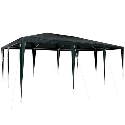 Partytält Grön 600 x 400 x 266 cm Polyeten och Stål