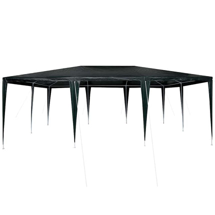 Partytält Grön 600 x 400 x 266 cm Polyeten och Stål