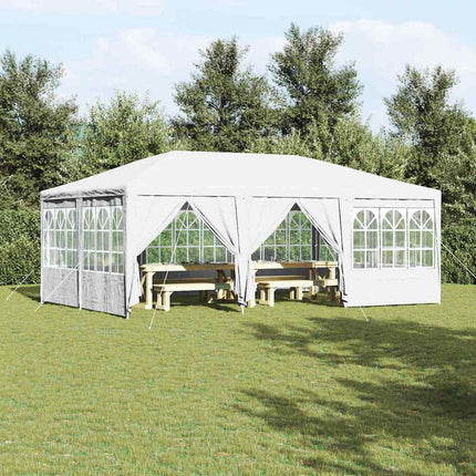 Partytält Vit 600 x 400 x 266 cm polyeten