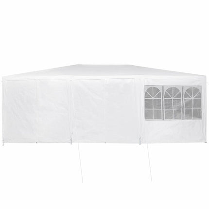 Partytält Vit 600 x 400 x 266 cm polyeten