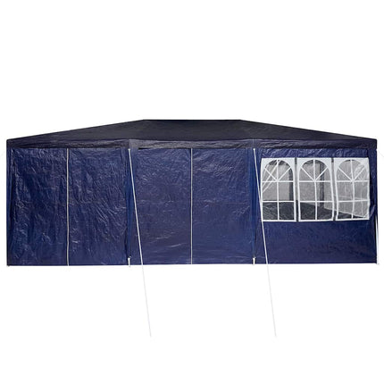 Partytält Blå 600 x 400 x 266 cm polyeten