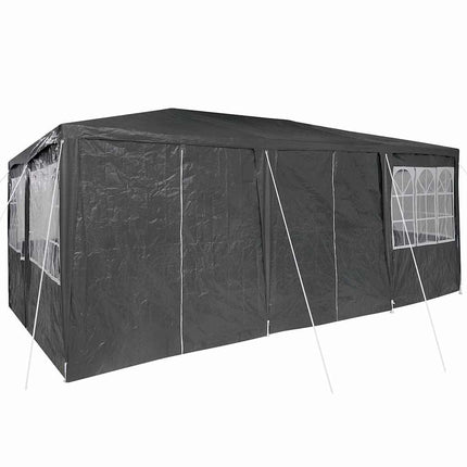 Partytält Antracit 600 x 400 x 266 cm polyeten