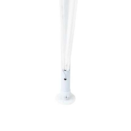 Partytält Vit 800 x 400 x 266 cm Polyeten och Stål