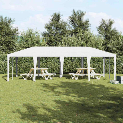 Partytält Vit 800 x 400 x 266 cm Polyeten och Stål