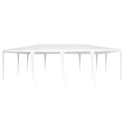 Partytält Vit 800 x 400 x 266 cm Polyeten och Stål