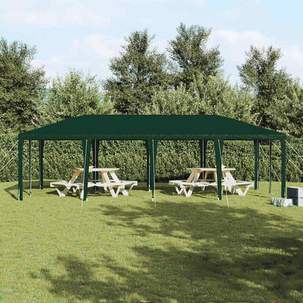 Partytält Grön 800 x 400 x 266 cm Polyeten och Stål