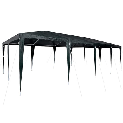 Partytält Grön 800 x 400 x 266 cm Polyeten och Stål