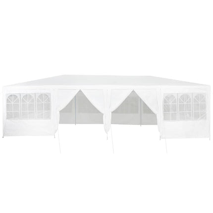 Partytält Vit 800 x 400 x 266 cm polyeten