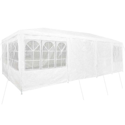 Partytält Vit 800 x 400 x 266 cm polyeten
