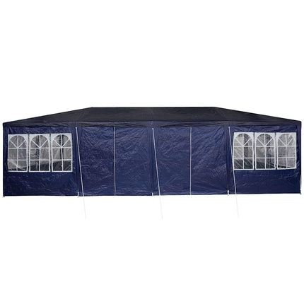 Partytält Blå 800 x 400 x 266 cm polyeten
