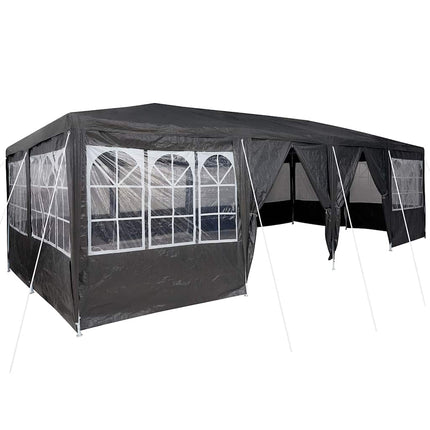 Partytält Antracit 800 x 400 x 266 cm polyeten